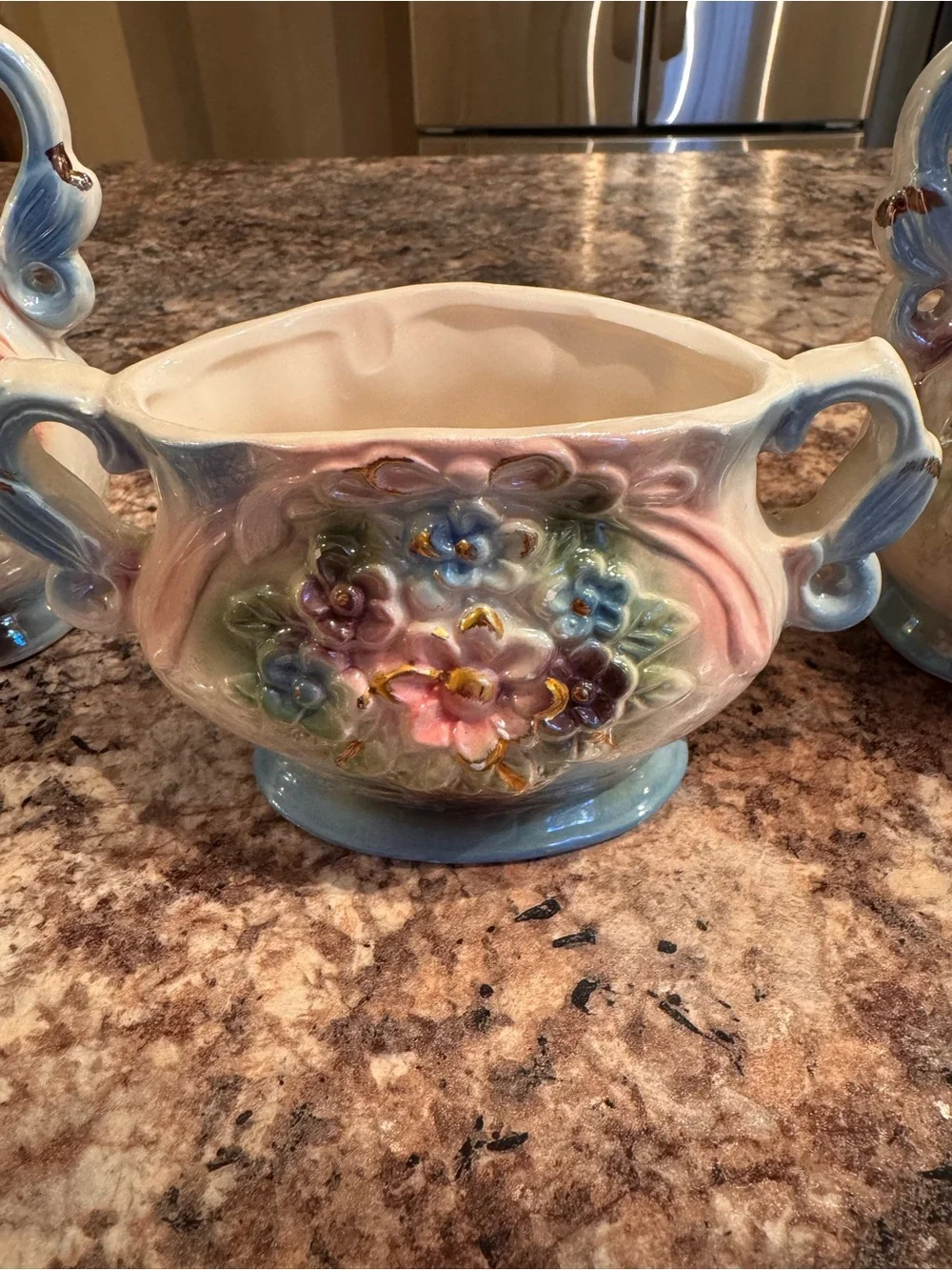 N/A pastel planter mantels